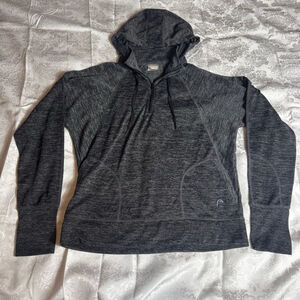 Women's HEAD Gray Hoodie Sweatshirt L